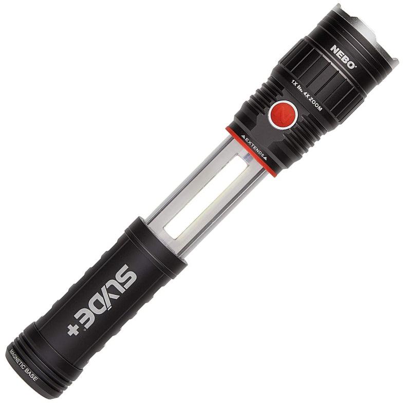 Work Torch LED COB Nebo Slyde King Flash Light Rechargeable Year Warranty  Spares Hut