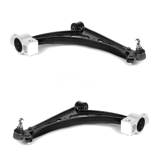 For Skoda Octavia 2004-2013 Lower Front Wishbones Suspension Arms Pair - Spares Hut