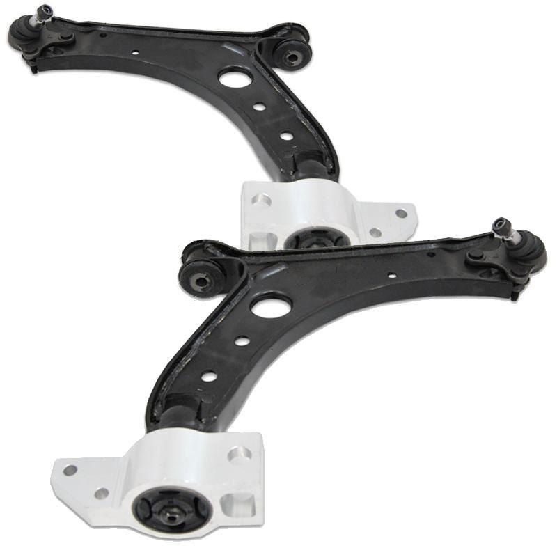 For Seat Leon 2005-2013 Lower Front Wishbones Suspension Arms Pair - Spares Hut