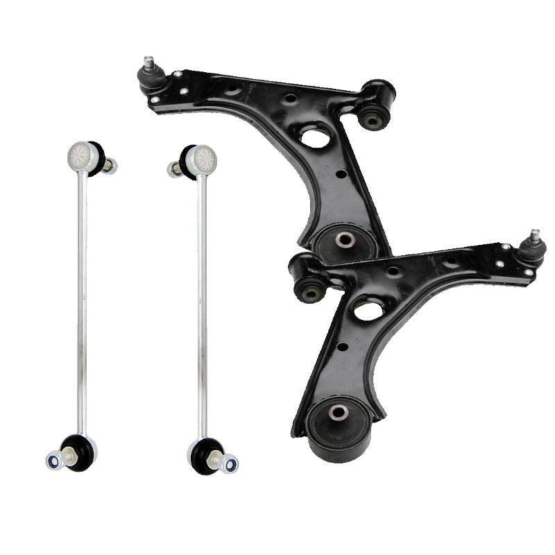 For Alfa Romeo Mito 2009-2015 Front Lower Wishbones Arms and Drop Links Pair - Spares Hut
