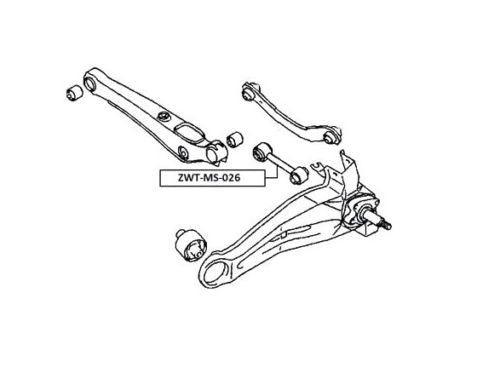 Dodge Caliber 2007-2017 Rear Wishbone Suspension Arm Link Bar - Spares Hut