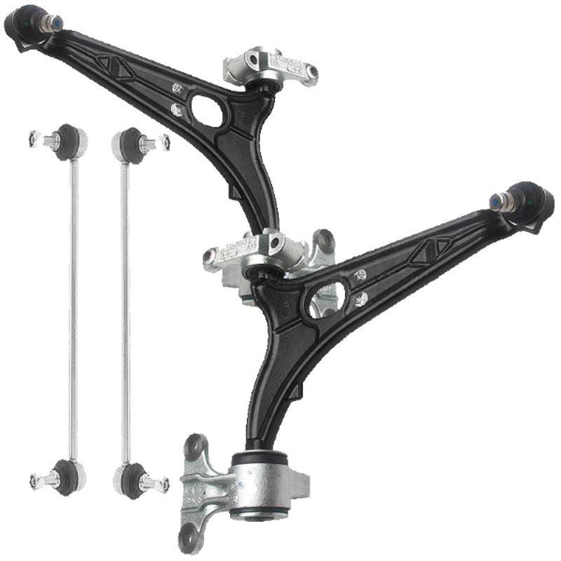 For Citroen Dispatch 2007-2015 Front Lower Wishbones Arms and Drop Links Pair - Spares Hut