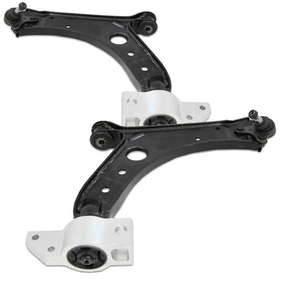 For VW Golf Plus 2005-2014 Lower Front Wishbones Suspension Arms Pair - Spares Hut