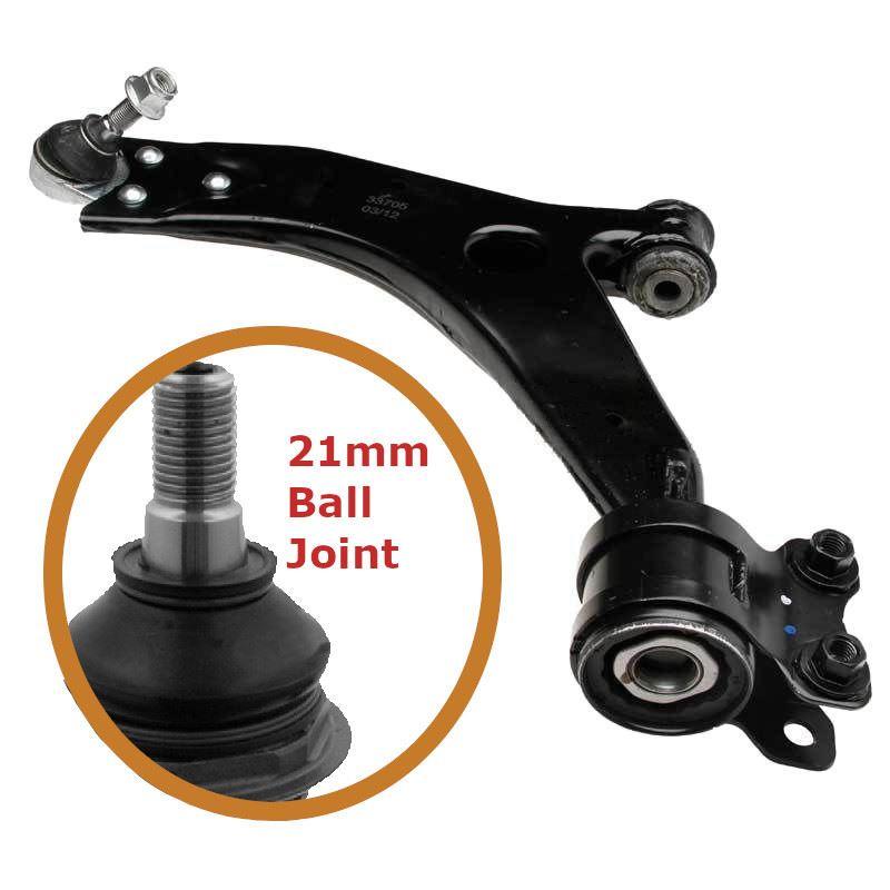 For Ford Focus C-Max 2003-2011 Lower Front Left Wishbone Suspension Arm - Spares Hut