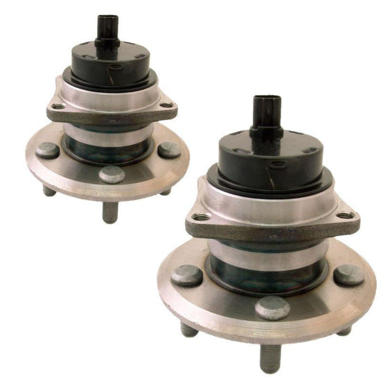 For Toyota Avensis T25 2003-2009 Rear Hub Wheel Bearing Kits Pair Inc Abs Sensor - Spares Hut