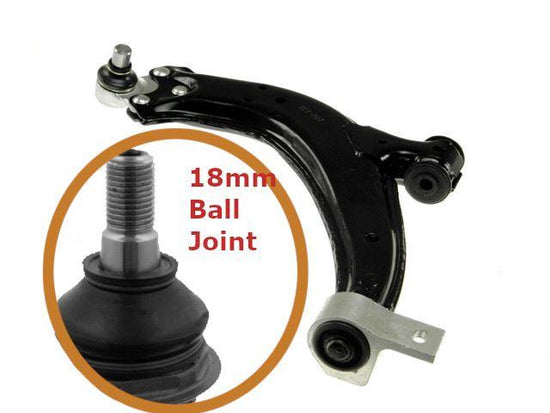 For Peugeot Partner 1996-2008 Lower Front Left Wishbone Suspension Arm - Spares Hut